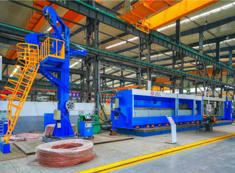 Copper Rod Breakdown Machine